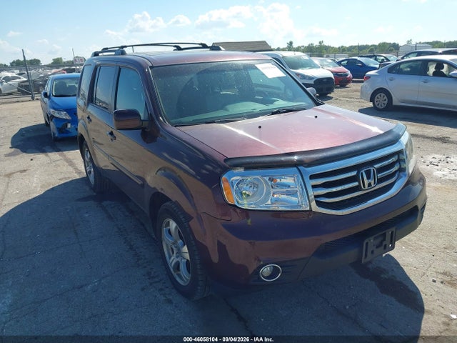 Продажа на аукционе авто 2013 Honda Pilot Ex-l, vin: 5FNYF4H52DB033629, номер лота: 46058104