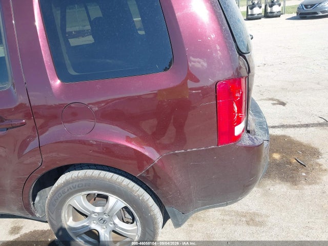 Продажа на аукционе авто 2013 Honda Pilot Ex-l, vin: 5FNYF4H52DB033629, номер лота: 46058104
