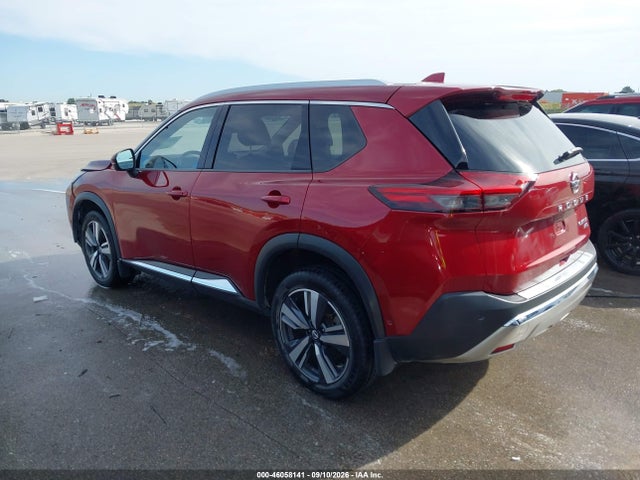2021 Nissan Rogue Platinum Intelligent Awd მანქანა იყიდება აუქციონზე, vin: JN8AT3DD4MW302344, აუქციონის ნომერი: 46058141