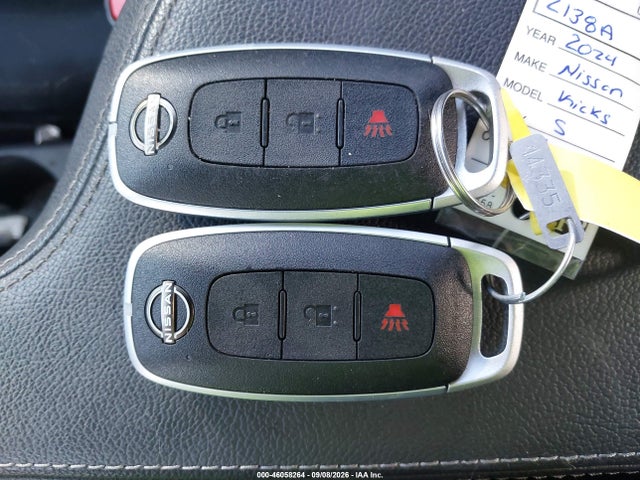 Продаж на аукціоні авто 2024 Nissan Kicks S Xtronic Cvt, vin: 3N1CP5BVXRL564224, номер лоту: 46058264