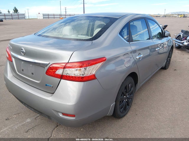 2013 Nissan Sentra S მანქანა იყიდება აუქციონზე, vin: 3N1AB7AP4DL742528, აუქციონის ნომერი: 46058278