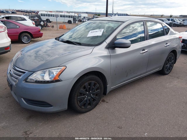 2013 Nissan Sentra S მანქანა იყიდება აუქციონზე, vin: 3N1AB7AP4DL742528, აუქციონის ნომერი: 46058278