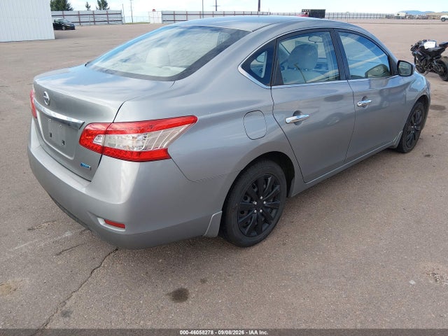 2013 Nissan Sentra S მანქანა იყიდება აუქციონზე, vin: 3N1AB7AP4DL742528, აუქციონის ნომერი: 46058278