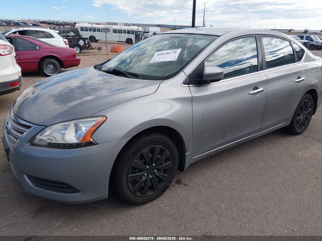 2013 Nissan Sentra S მანქანა იყიდება აუქციონზე, vin: 3N1AB7AP4DL742528, აუქციონის ნომერი: 46058278