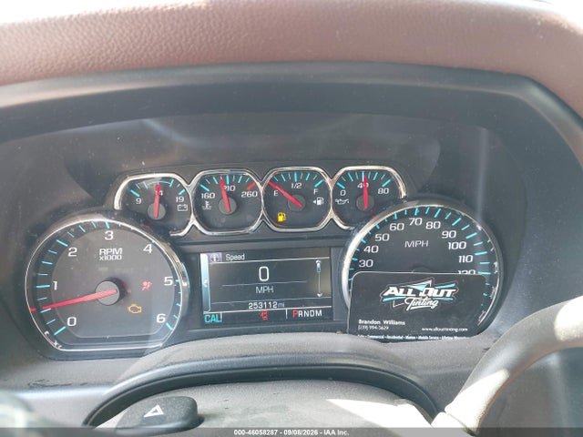 46058287 :رقم المزاد ، 3GCUKTEJ3FG387355 vin ، 2015 Chevrolet Silverado 1500 High Country مزاد بيع