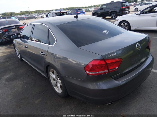 2012 Volkswagen Passat 2.5l Se მანქანა იყიდება აუქციონზე, vin: 1VWBP7A33CC056794, აუქციონის ნომერი: 46058360
