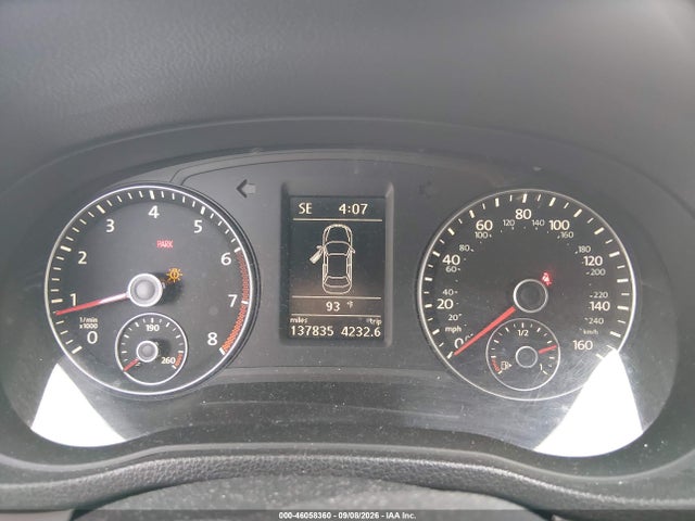 2012 Volkswagen Passat 2.5l Se მანქანა იყიდება აუქციონზე, vin: 1VWBP7A33CC056794, აუქციონის ნომერი: 46058360