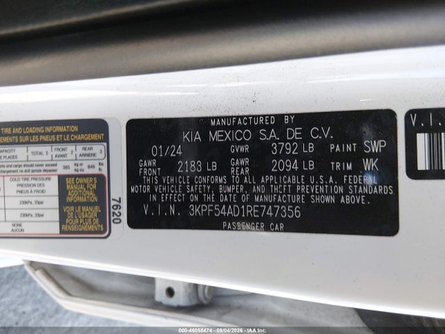 KIA Forte Gt-line 2024 3KPF54AD1RE747356 Image 9