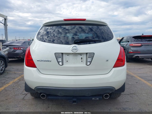 46058476 :رقم المزاد ، JN8AZ08T75W304461 vin ، 2005 Nissan Murano S مزاد بيع