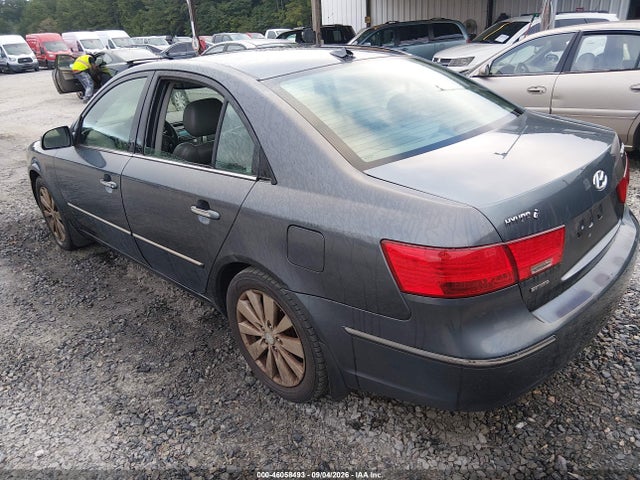 2009 Hyundai Sonata Limited მანქანა იყიდება აუქციონზე, vin: 5NPEU46C09H492421, აუქციონის ნომერი: 46058493
