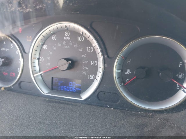2009 Hyundai Sonata Limited მანქანა იყიდება აუქციონზე, vin: 5NPEU46C09H492421, აუქციონის ნომერი: 46058493