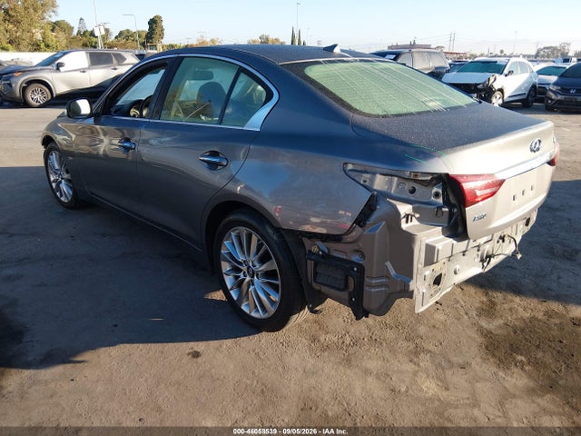 Aukcja sprzedaży 2020 Infiniti Q50 Luxe Awd, vin: JN1EV7AR2LM257030, numer aukcji: 46058539