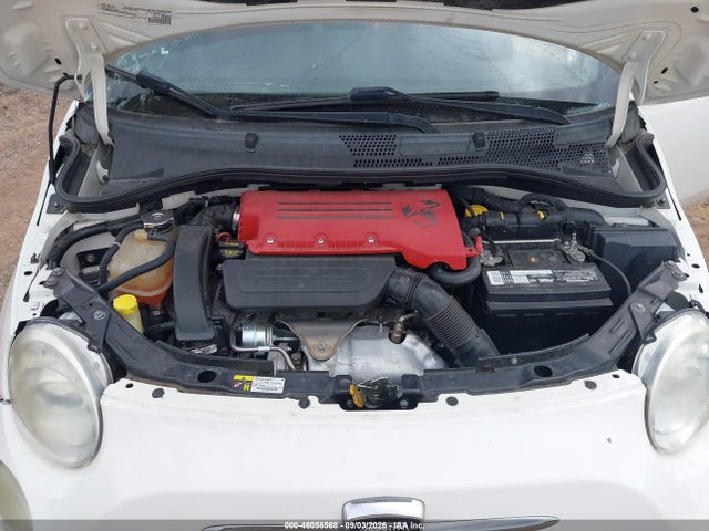 46058568 :رقم المزاد ، 3C3CFFJH3FT603527 vin ، 2015 Fiat 500c Abarth مزاد بيع