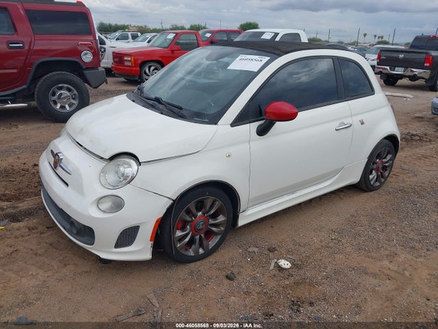 46058568 :رقم المزاد ، 3C3CFFJH3FT603527 vin ، 2015 Fiat 500c Abarth مزاد بيع