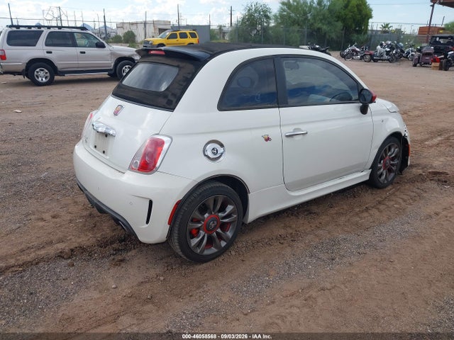 46058568 :رقم المزاد ، 3C3CFFJH3FT603527 vin ، 2015 Fiat 500c Abarth مزاد بيع