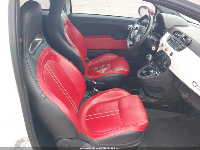 46058568 :رقم المزاد ، 3C3CFFJH3FT603527 vin ، 2015 Fiat 500c Abarth مزاد بيع