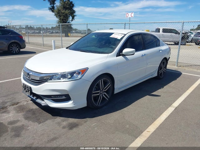46058570 :رقم المزاد ، 1HGCR2F63GA198167 vin ، 2016 Honda Accord Sport مزاد بيع