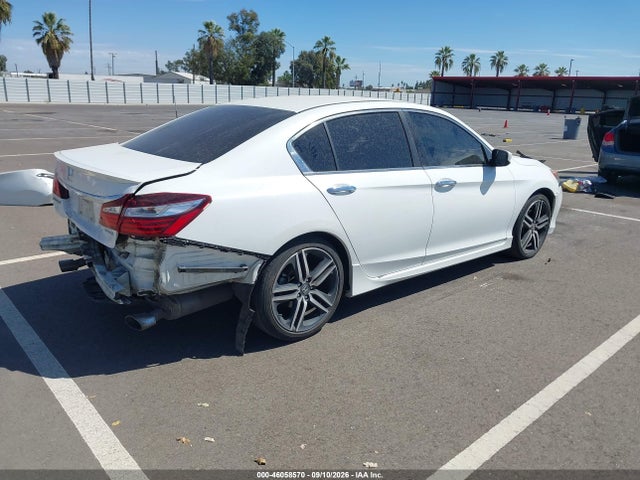 46058570 :رقم المزاد ، 1HGCR2F63GA198167 vin ، 2016 Honda Accord Sport مزاد بيع