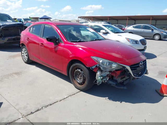 Aukcja sprzedaży 2015 Mazda Mazda3 I Sv, vin: JM1BM1T76F1220581, numer aukcji: 46058583