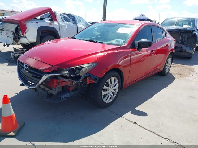 46058583 :رقم المزاد ، JM1BM1T76F1220581 vin ، 2015 Mazda Mazda3 I Sv مزاد بيع