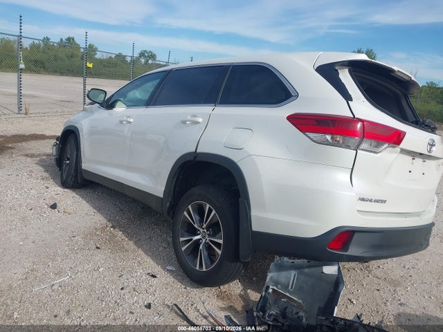 2019 Toyota Highlander Le მანქანა იყიდება აუქციონზე, vin: 5TDBZRFH4KS924375, აუქციონის ნომერი: 46058703