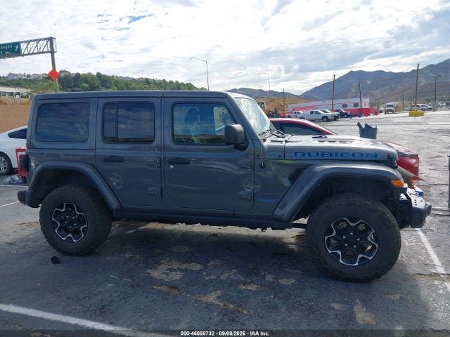 2021 Jeep Wrangler 4xe Unlimited Rubicon 4x4 მანქანა იყიდება აუქციონზე, vin: 1C4JJXR61MW758367, აუქციონის ნომერი: 46058732