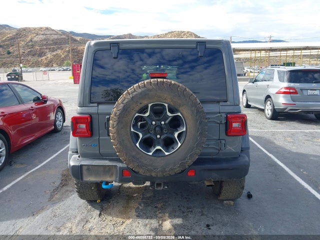 2021 Jeep Wrangler 4xe Unlimited Rubicon 4x4 მანქანა იყიდება აუქციონზე, vin: 1C4JJXR61MW758367, აუქციონის ნომერი: 46058732