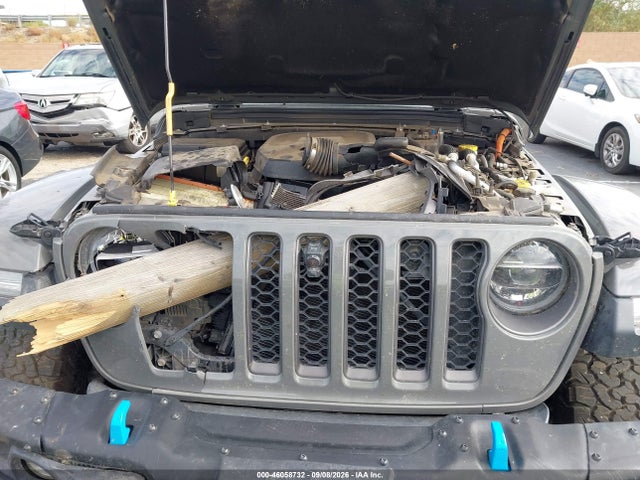 2021 Jeep Wrangler 4xe Unlimited Rubicon 4x4 მანქანა იყიდება აუქციონზე, vin: 1C4JJXR61MW758367, აუქციონის ნომერი: 46058732