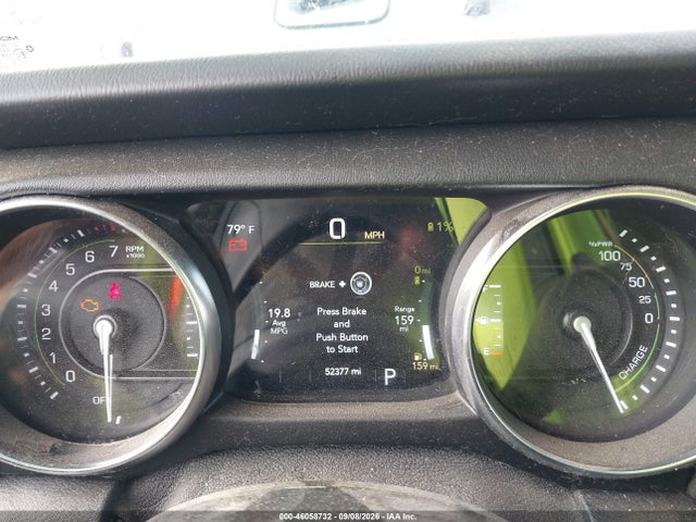2021 Jeep Wrangler 4xe Unlimited Rubicon 4x4 მანქანა იყიდება აუქციონზე, vin: 1C4JJXR61MW758367, აუქციონის ნომერი: 46058732