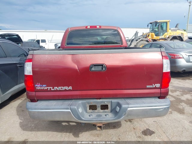 46058754 :رقم المزاد ، 5TBET341X5S474424 vin ، 2005 Toyota Tundra Sr5 V8 مزاد بيع