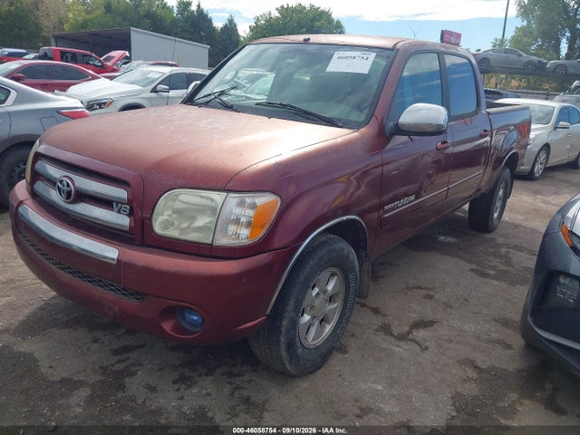 46058754 :رقم المزاد ، 5TBET341X5S474424 vin ، 2005 Toyota Tundra Sr5 V8 مزاد بيع