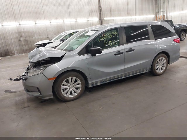 46058759 :رقم المزاد ، 5FNRL6H2XMB014454 vin ، 2021 Honda Odyssey Lx مزاد بيع