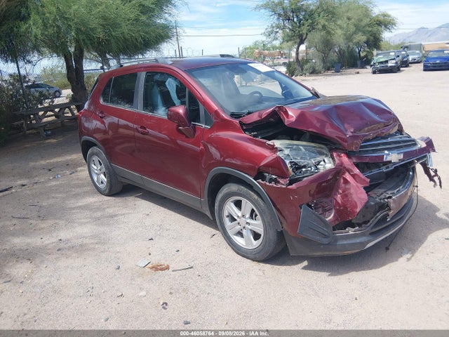 Продаж на аукціоні авто 2016 Chevrolet Trax Lt, vin: 3GNCJLSB8GL264775, номер лоту: 46058764