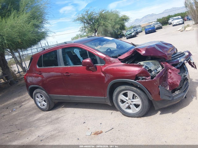 Продаж на аукціоні авто 2016 Chevrolet Trax Lt, vin: 3GNCJLSB8GL264775, номер лоту: 46058764