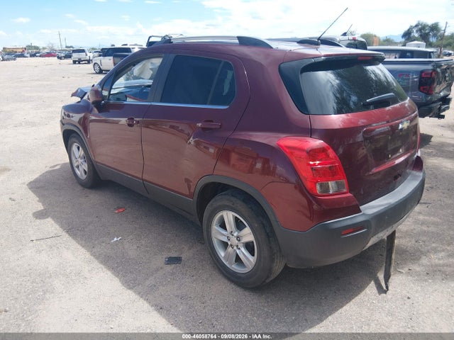 Продаж на аукціоні авто 2016 Chevrolet Trax Lt, vin: 3GNCJLSB8GL264775, номер лоту: 46058764