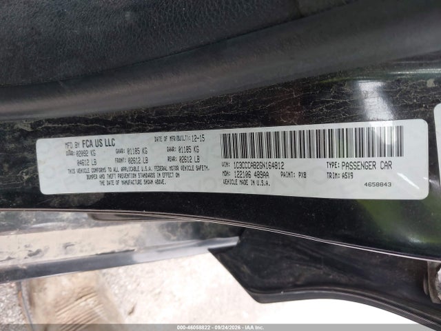 Chrysler 200 Limited 2016 1C3CCCAB2GN164812 Image 9