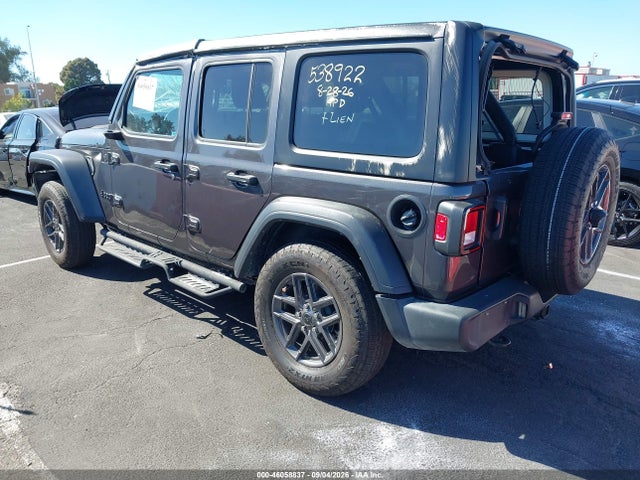 2024 Jeep Wrangler 4-door Sport S 4x4 მანქანა იყიდება აუქციონზე, vin: 1C4PJXDN7RW108152, აუქციონის ნომერი: 46058837