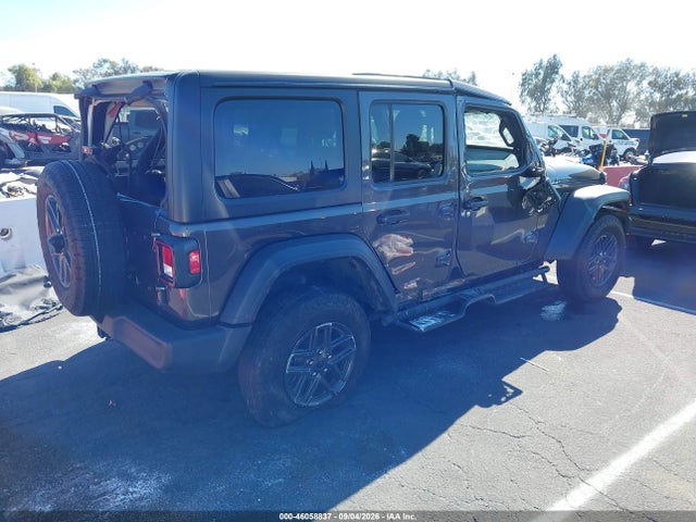 2024 Jeep Wrangler 4-door Sport S 4x4 მანქანა იყიდება აუქციონზე, vin: 1C4PJXDN7RW108152, აუქციონის ნომერი: 46058837