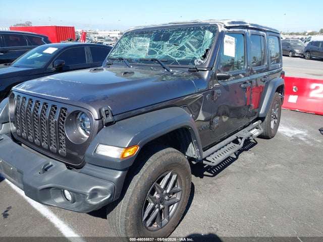 2024 Jeep Wrangler 4-door Sport S 4x4 მანქანა იყიდება აუქციონზე, vin: 1C4PJXDN7RW108152, აუქციონის ნომერი: 46058837