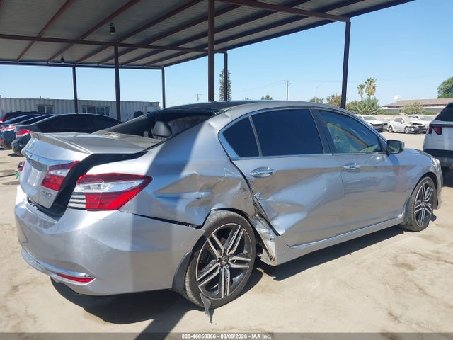 46058866 :رقم المزاد ، 1HGCR2F54HA156521 vin ، 2017 Honda Accord Sport مزاد بيع