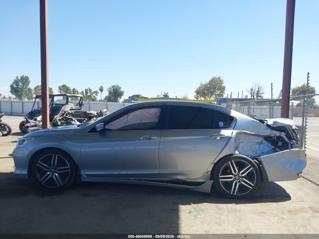 46058866 :رقم المزاد ، 1HGCR2F54HA156521 vin ، 2017 Honda Accord Sport مزاد بيع