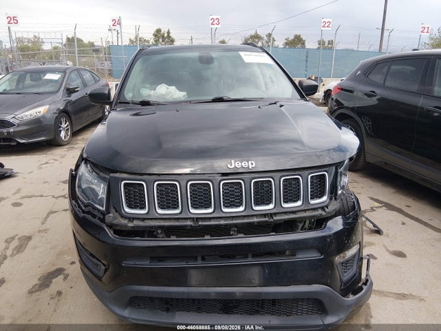 46058885 :رقم المزاد ، 3C4NJCAB8KT743922 vin ، 2019 Jeep Compass Sport Fwd مزاد بيع