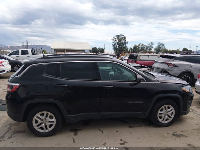 46058885 :رقم المزاد ، 3C4NJCAB8KT743922 vin ، 2019 Jeep Compass Sport Fwd مزاد بيع
