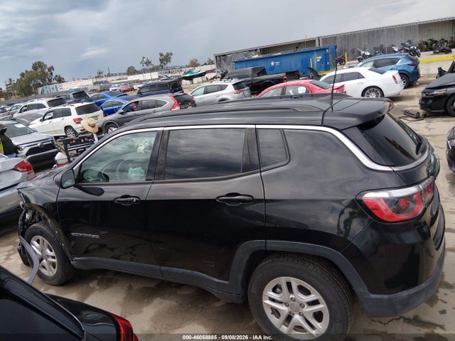 46058885 :رقم المزاد ، 3C4NJCAB8KT743922 vin ، 2019 Jeep Compass Sport Fwd مزاد بيع