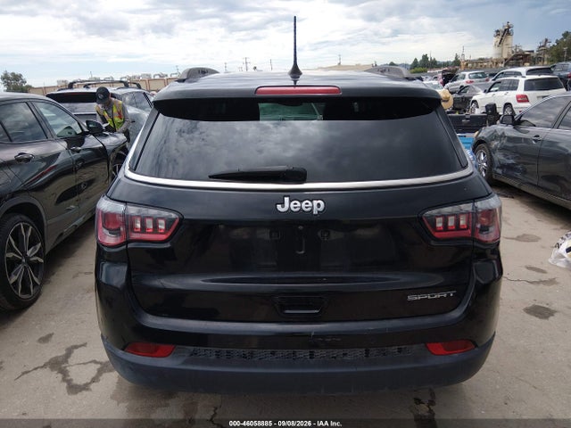 46058885 :رقم المزاد ، 3C4NJCAB8KT743922 vin ، 2019 Jeep Compass Sport Fwd مزاد بيع