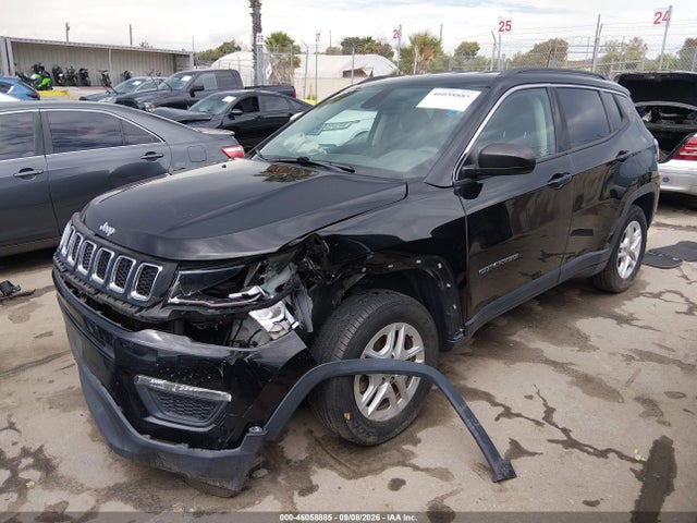 46058885 :رقم المزاد ، 3C4NJCAB8KT743922 vin ، 2019 Jeep Compass Sport Fwd مزاد بيع