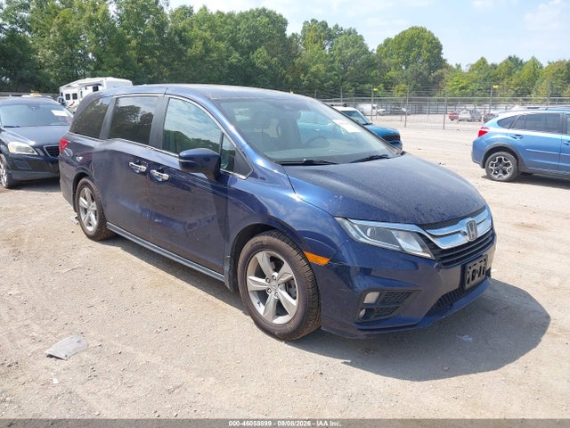 2019 Honda Odyssey Ex-l მანქანა იყიდება აუქციონზე, vin: 5FNRL6H72KB012853, აუქციონის ნომერი: 46058899