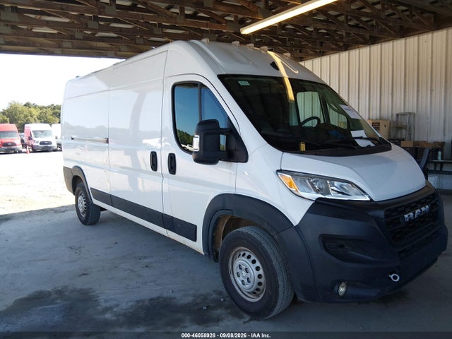 Auction sale of the 2025 Ram Promaster 2500 Tradesman High Roof 159 Wb W/pass Seat, vin: 3C6LRVDG1SE506686, lot number: 46058928