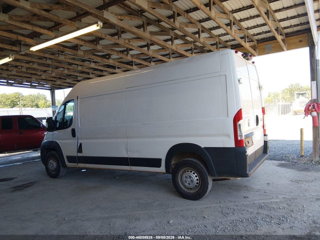 2025 Ram Promaster 2500 Tradesman High Roof 159 Wb W/pass Seat მანქანა იყიდება აუქციონზე, vin: 3C6LRVDG1SE506686, აუქციონის ნომერი: 46058928