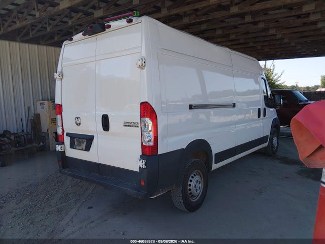 2025 Ram Promaster 2500 Tradesman High Roof 159 Wb W/pass Seat მანქანა იყიდება აუქციონზე, vin: 3C6LRVDG1SE506686, აუქციონის ნომერი: 46058928